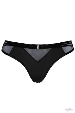 Bluebella Laura Thong -Sexy Lingerie Shop Laura Thong Black IM 01 Edit