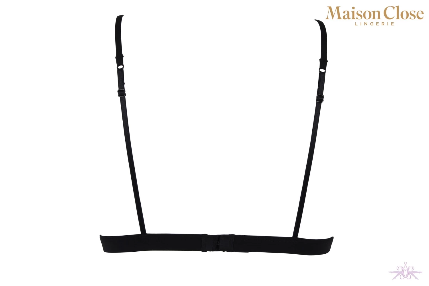 Maison Close Pure Tentation Black Triangle Bra 12 Maison Close Pure Tentation Black Triangle Bra - Image 10