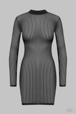 Maison Close Bande à Part Long Sleeved Dress -Sexy Lingerie Shop Mayfair Stockings Dress BandeaPart LS Dress BAP 608594 2 640x960 crop center 2x 127