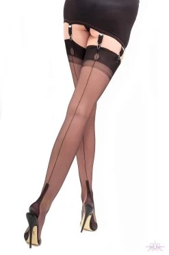 Gio Cuban Heel Fully Fashioned Stockings 30 Gio Cuban Heel Fully Fashioned Stockings -Sexy Lingerie Shop Mayfair Stockings cuban stockings 5