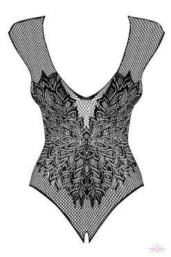 Obsessive Wing Motif Fishnet Bodysuit -Sexy Lingerie Shop Mayfair Stockings obsessive b112 teddy 2