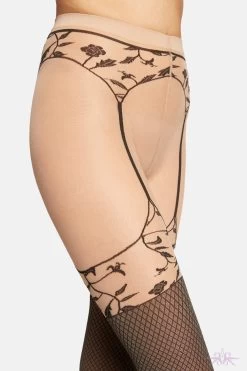 Wolford Flora Tights 12 Wolford Flora Tights -Sexy Lingerie Shop Mayfair Stockings14839 8641 4 4