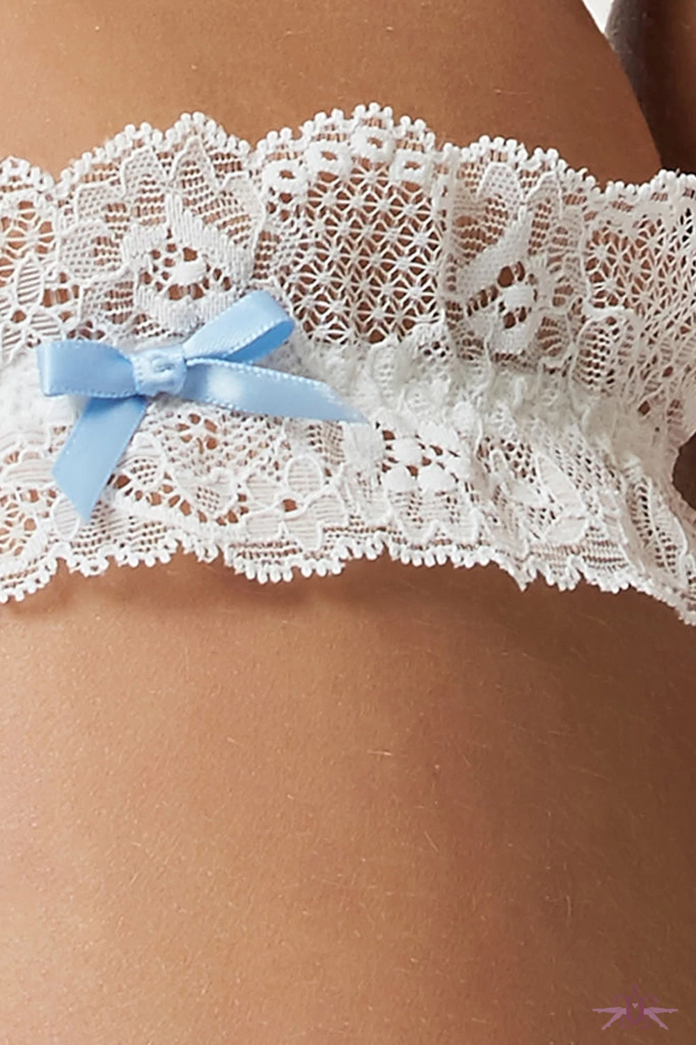 Bluebella Bridal White Garter 4 Bluebella Bridal White Garter - Image 2