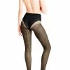 Falke Houndstooth Tights -Sexy Lingerie Shop Mayfair Stockings40664 4169 rearview 6