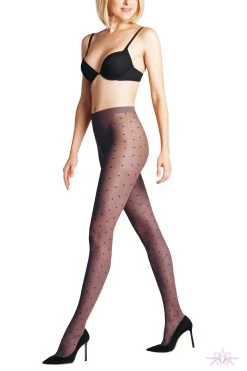 Falke Dot 15 Sheer Tights 27 Falke Dot 15 Sheer Tights -Sexy Lingerie Shop Mayfair Stockings40668 8497 03 2