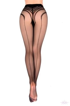 Ballerina Angelina Tights -Sexy Lingerie Shop Mayfair Stockings559 black 3 49