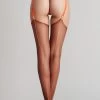 Maison Close Sheer Cut And Curled Chocolate/Neon Orange Stockings -Sexy Lingerie Shop Mayfair Stockings560516 5 2000x2000 5