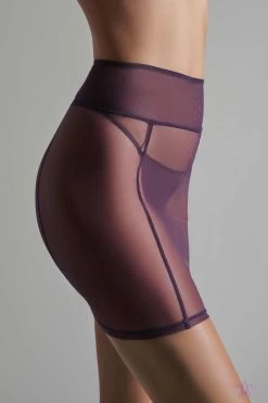 Maison Close L'Amoureuse Violet Orchid Suspender Skirt -Sexy Lingerie Shop Mayfair Stockings560705 l amoureuse pourpre 0642 3 2000x2000 4