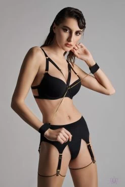Maison Close Tapage Nocturne Black Handcuffs -Sexy Lingerie Shop Mayfair Stockings561525 tapage nocturne noir 836 960x1440 crop center 2x 12