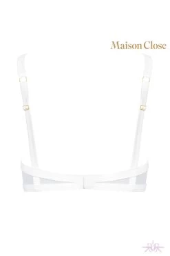 Maison Close Pure Tentation White Naked Breast Bra -Sexy Lingerie Shop Mayfair Stockings608510 ghost 2 Edit 5