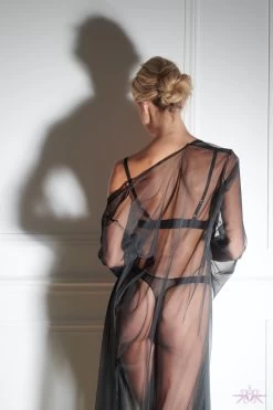 Maison Close Madame Reve Long Kimono -Sexy Lingerie Shop Mayfair Stockings608869 7 39