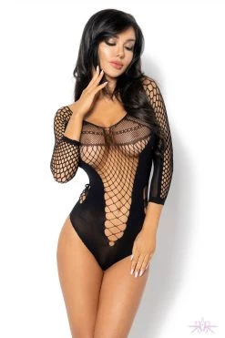 Beauty Night Lucelia Bodysuit -Sexy Lingerie Shop Mayfair StockingsBN6579 lucelia teddy web5 16