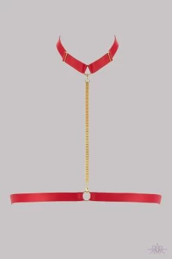 Maison Close Tapage Nocturne Red Harness 11 Maison Close Tapage Nocturne Red Harness -Sexy Lingerie Shop Mayfair StockingsHarness Tapage Nocturne Red 608017 2 2048x 27
