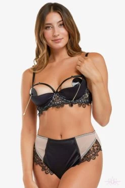 Playful Promises Anaise Quarter Cup Bra -Sexy Lingerie Shop Mayfair StockingsMayfair Stockingsplayful promises bra playful promises anaise black quarter cup bra 28923468316720 2048x2048 10 2000x 3