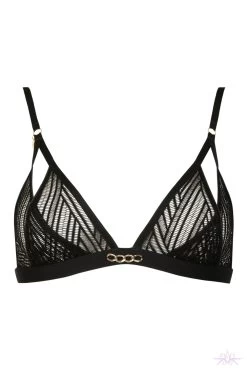Atelier Amour Onde Sensuelle Open Triangle Bra -Sexy Lingerie Shop Mayfair StockingsOS10Front 2