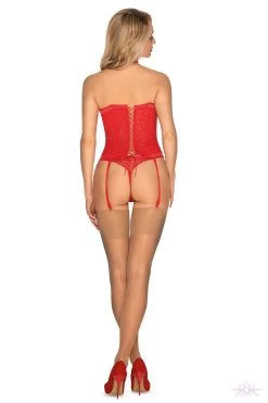 Obsessive Flameria Corset -Sexy Lingerie Shop Mayfair StockingsObsessive flameria corset back 3 6