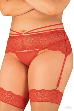 Obsessive Loventy Garter Belt -Sexy Lingerie Shop Mayfair StockingsObsessive loventy garter belt XXL 2 4