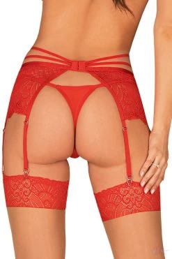 Obsessive Loventy Garter Belt -Sexy Lingerie Shop Mayfair StockingsObsessive loventy garter belt back 2 5