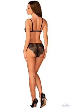 Obsessive Obsesive Mibelia Black Bra -Sexy Lingerie Shop Mayfair StockingsObsessive mibelia bra awb 14