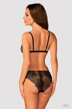 Obsessive Obsesive Mibelia Black Bra -Sexy Lingerie Shop Mayfair StockingsObsessive mibelia bra frb 8