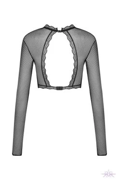 Obsessive Mibelia Black Top 18 Obsessive Mibelia Black Top -Sexy Lingerie Shop Mayfair StockingsObsessive mibelia top pwb 6