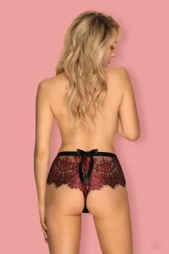 Obsessive Redessia Lace Shorty -Sexy Lingerie Shop Mayfair StockingsObsessive redessia shorties back 5