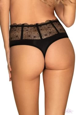 Obsessive Sharlotte Bra And Brief Set -Sexy Lingerie Shop Mayfair StockingsObsessive sharlotte high waist back 2 8