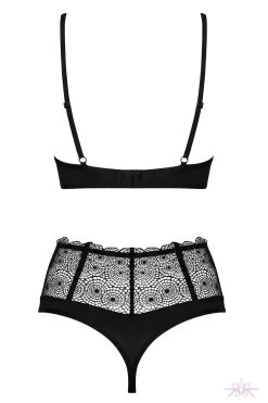 Obsessive Sharlotte Bra And Brief Set -Sexy Lingerie Shop Mayfair StockingsObsessive sharlotte set back packshot 1