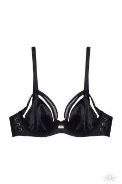 Playful Promises Charlie Cut-Out Plunge Bra -Sexy Lingerie Shop Mayfair StockingsPP3203 F F 5