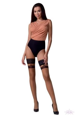 Passion Beige/Claret Seamed Lace Hold Ups 9 Passion Beige/Claret Seamed Lace Hold Ups -Sexy Lingerie Shop Mayfair StockingsST116beige bordo kopia 11