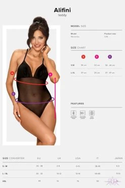 Obsessive Alifini Bodysuit 14 Obsessive Alifini Bodysuit -Sexy Lingerie Shop Mayfair Stockingsalifini teddy 01 9