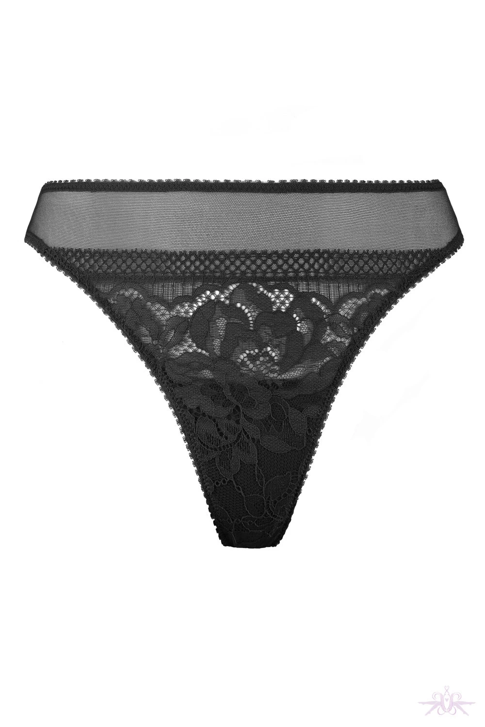 Jolidon Rock DJ Black Lace Brazilian Knicker 9 Jolidon Rock DJ Black Lace Brazilian Knicker - Image 7