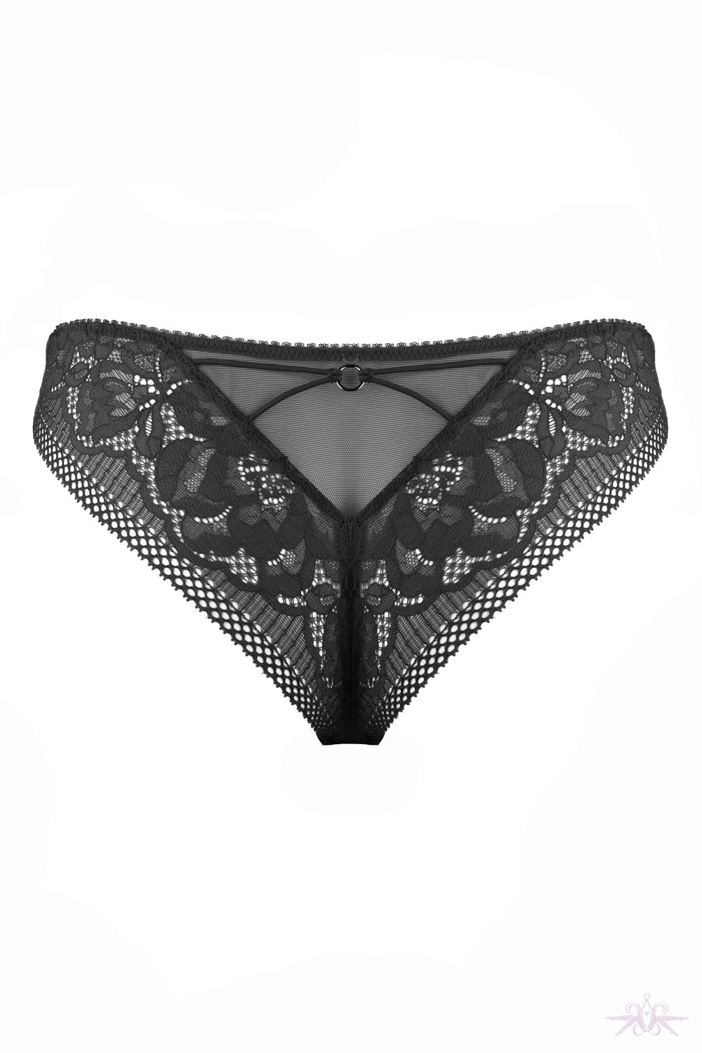 Jolidon Rock DJ Black Lace Brazilian Knicker 10 Jolidon Rock DJ Black Lace Brazilian Knicker - Image 8