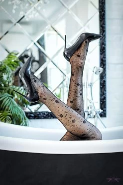 Giulia Flore 20 Hold Ups -Sexy Lingerie Shop Mayfair Stockingsflore1 2