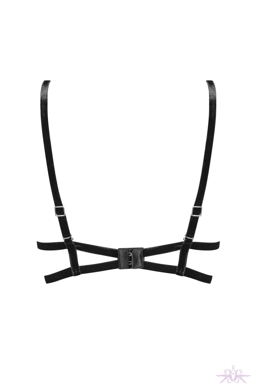 Noir Handmade Lace Plunge Underwired Bra And Thong 6 Noir Handmade Lace Plunge Underwired Bra And Thong - Image 4