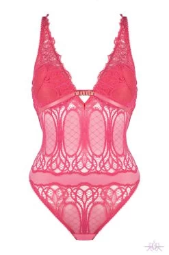 Jolidon Angels Pink Lace Bodysuit -Sexy Lingerie Shop Mayfair Stockingsh2251 h2251.fux 1 89