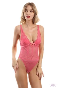Jolidon Angels Pink Lace Bodysuit -Sexy Lingerie Shop Mayfair Stockingsh2251 h2251.roz 1 33
