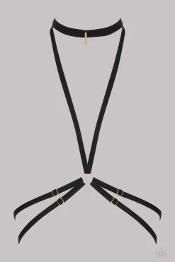 Maison Close Le Fetiches Harness -Sexy Lingerie Shop Mayfair Stockingsharnais velours 608629 2 1280x1745 crop center 2