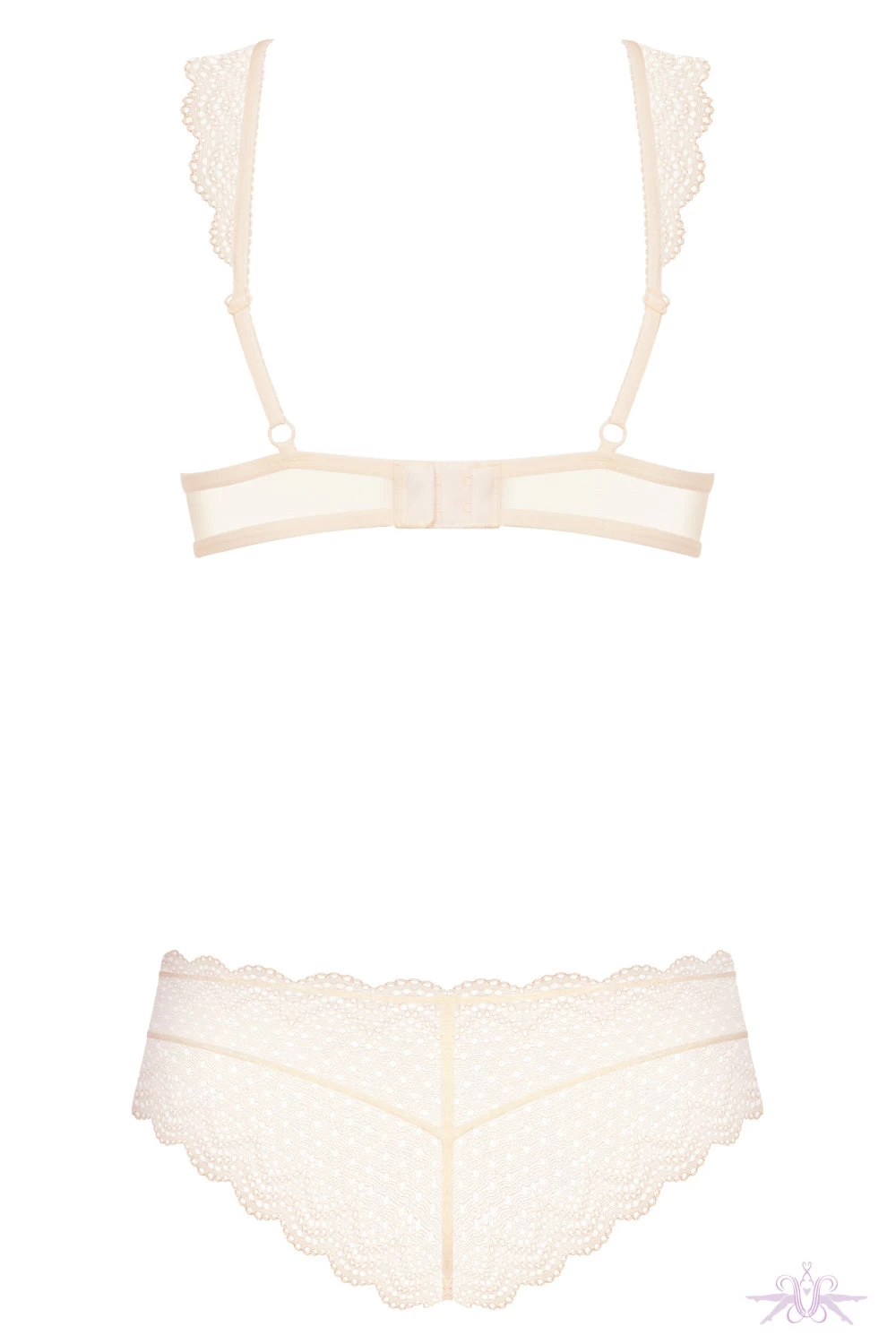 Obsessive Pearl Halter Neck Lace 2 Piece Set 8 Obsessive Pearl Halter Neck Lace 2 Piece Set - Image 6