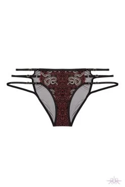 Playful Promises Red Dakota Embroidered Brief -Sexy Lingerie Shop Mayfair Stockingsplayful promises brief dakota red snake embroidered brief 30243477127216 2000x 6