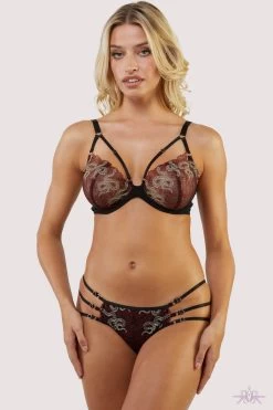 Playful Promises Red Dakota Embroidered Brief -Sexy Lingerie Shop Mayfair Stockingsplayful promises brief dakota red snake embroidered brief 30295086989360 2000x 3