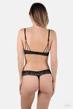 Jolidon Rock DJ Black Lace Thong -Sexy Lingerie Shop Mayfair Stockingss2237d2237neg.sp 22