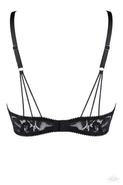 Jolidon Rock DJ Black Lace Underwired Bra -Sexy Lingerie Shop Mayfair Stockingss2239 s2239.neg 2 70