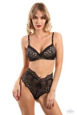 Jolidon Angels Black Padded Bra -Sexy Lingerie Shop Mayfair Stockingss2250 s2250.neg 1d2250 d2250.neg 1 25