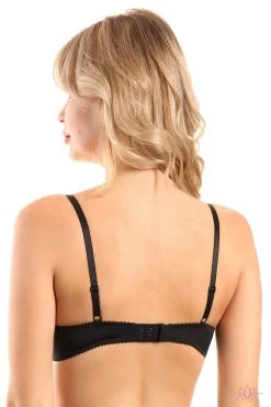 Jolidon Angels Black Padded Bra -Sexy Lingerie Shop Mayfair Stockingss2250 s2250.neg 2 32