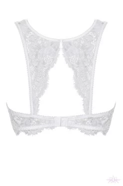 Prelude Marlene White Fantasy Bra -Sexy Lingerie Shop Mayfair Stockingsys305 ys305.alb 2 65