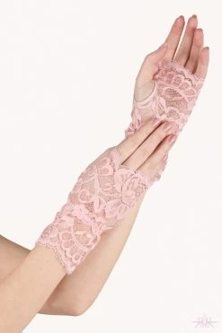 Prelude Marlene Lace Gloves -Sexy Lingerie Shop Mayfair Stockingsyx300 yx300.roz 3 64