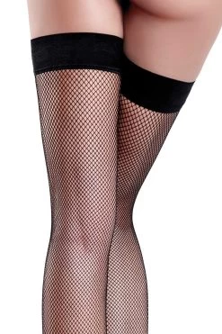Oroblu Tricot Fishnet Hold Ups -Sexy Lingerie Shop TRICOT StayUps VOBC01008 2