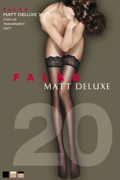 Falke Matt Deluxe 20 Hold Ups -Sexy Lingerie Shop falke matt deluxe 20 denier stay ups p422 2643 zoom Edit
