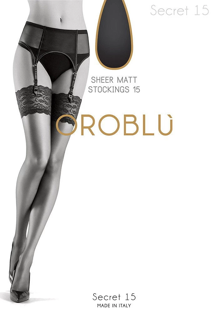 Oroblu Bas Secret 15 Stockings 5 Oroblu Bas Secret 15 Stockings - Image 3